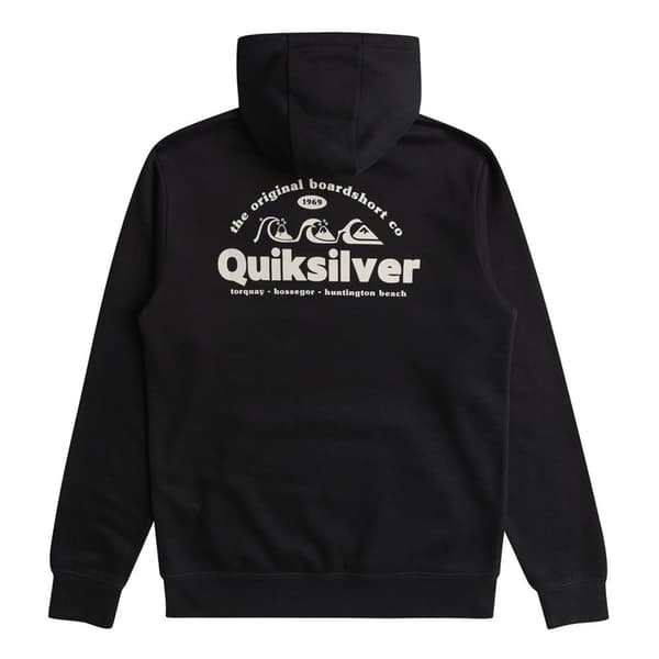 Quiksilver Hættetrøje Screen Sort XL Mand