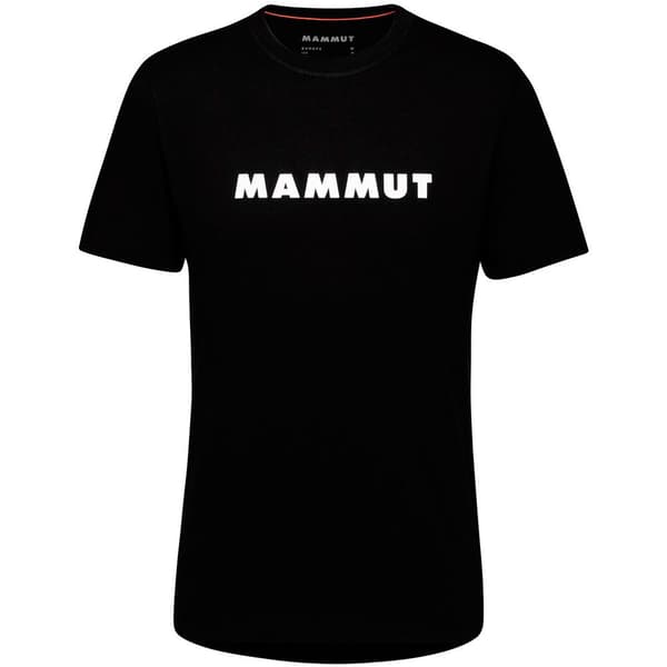 Mammut Kortärmad T-shirt Core Logo Svart M Man