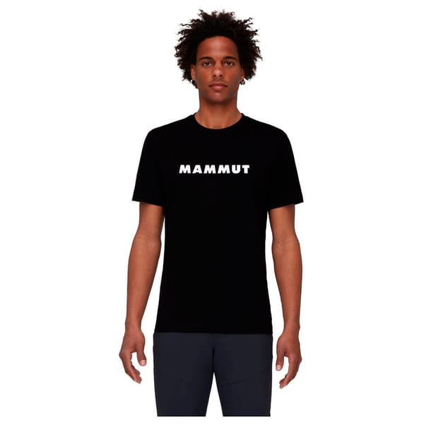 Mammut Kortärmad T-shirt Core Logo Svart M Man