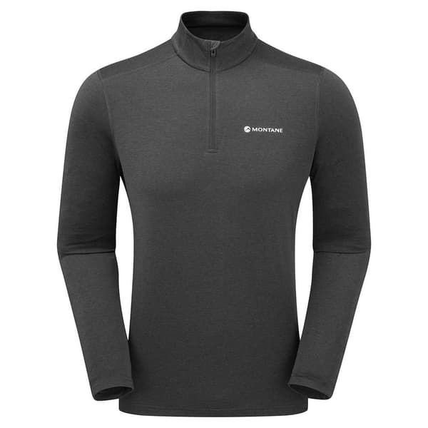 Montane Långärmad T-shirt Med Halv Dragkedja Dart Xt Grå XL Man