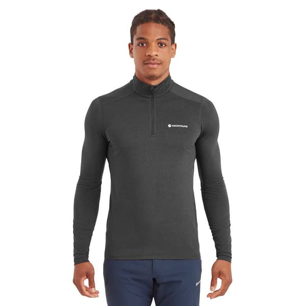 Montane Långärmad T-shirt Med Halv Dragkedja Dart Xt Grå XL Man