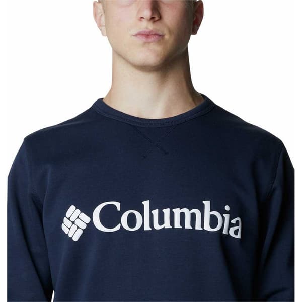 Columbia Sweatshirt Logo Crew Blå M Mand