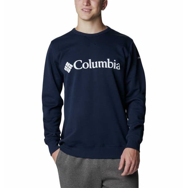 Columbia Sweatshirt Logo Crew Blå M Mand