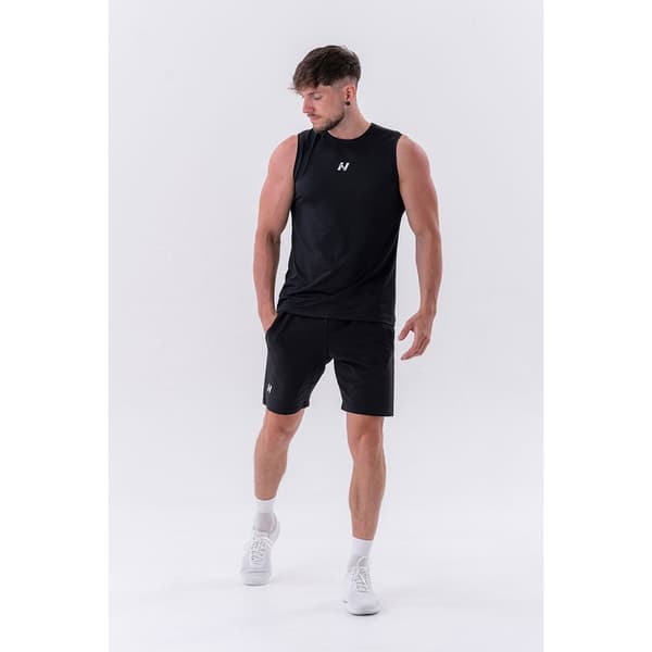 Nebbia Ærmeløs T-shirt Functional Sporty Power 322 Sort XL Mand