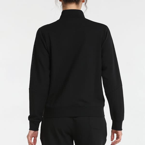 John Smith Sweatshirt Med Fuld Lynlås Layar Sort L Kvinde