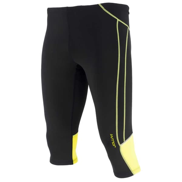 Joluvi Leggings Fit-lyc Sort 2XL Mand
