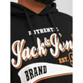 Miniatyrbild 4 av 7: Jack & Jones Luvtröja Logo 2 Col Plus Svart 2XL Man