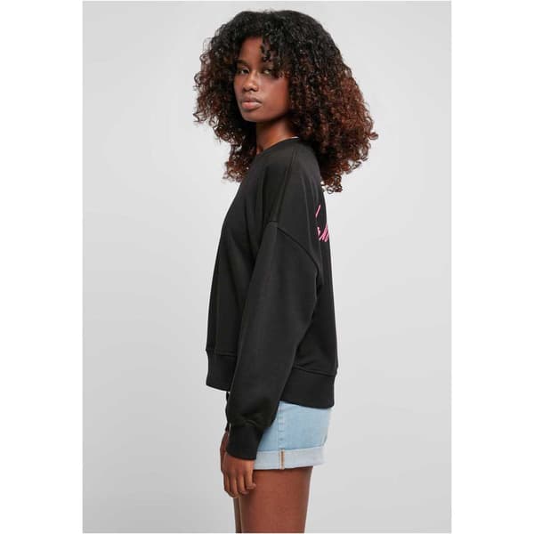 Urban Classics Sweatshirt Oversized Rainbow Sort M Kvinde