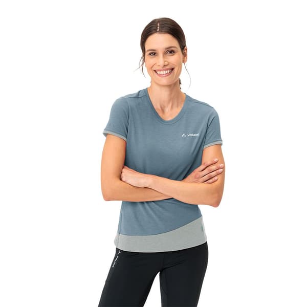 Vaude Kortärmad T-shirt Sveit Blå 42 Kvinna