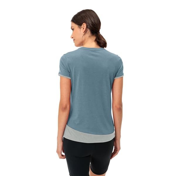 Vaude Kortärmad T-shirt Sveit Blå 42 Kvinna