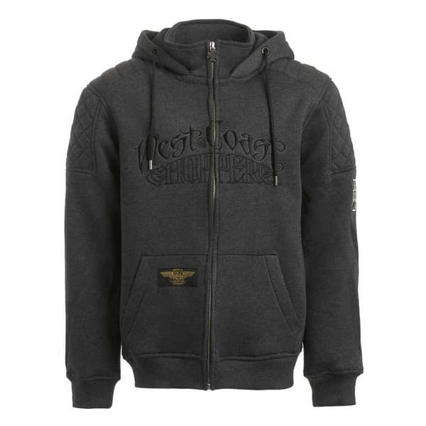 West Coast Choppers Sweatshirt Med Full Dragkedja Choppers Por Vida Grå L Man