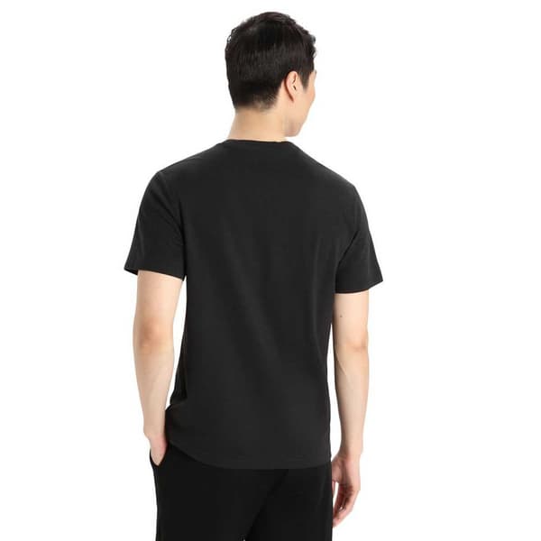 Icebreaker Kortärmad T-shirt Central Classic Svart XS Man