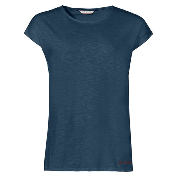 Vaude Kortärmad T-shirt Moja Iv Blå 36 Kvinna