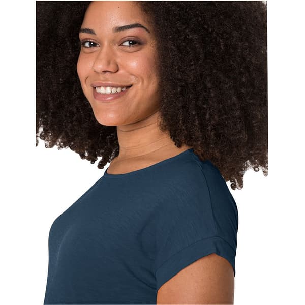 Vaude Kortärmad T-shirt Moja Iv Blå 36 Kvinna