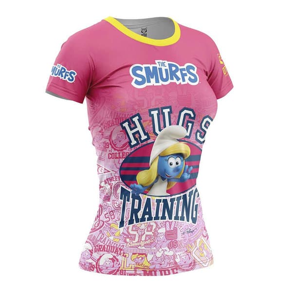 Otso Smurfs Hugs Lyhythihainen T-paita Pinkki M Nainen