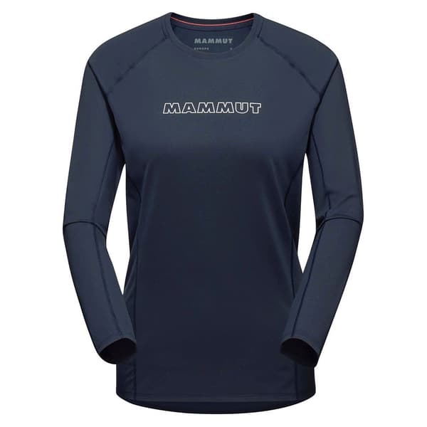 Mammut Pitkähihainen T-paita Selun Fl Logo Sininen M Nainen