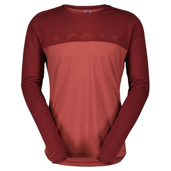 Scott Långärmad T-shirt Defined Merino  M Man