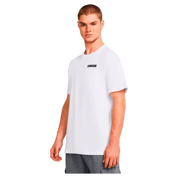 Under Armour Kortærmet T-shirt Heavyweight Armour Label  M Mand