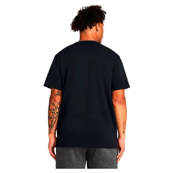 Under Armour Kortærmet T-shirt Heavyweight Left Chest Logo Repeat  M Mand