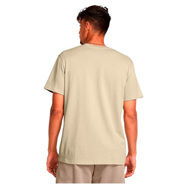 Under Armour Kortærmet T-shirt Heavyweight Left Chest Logo Repeat  M Mand