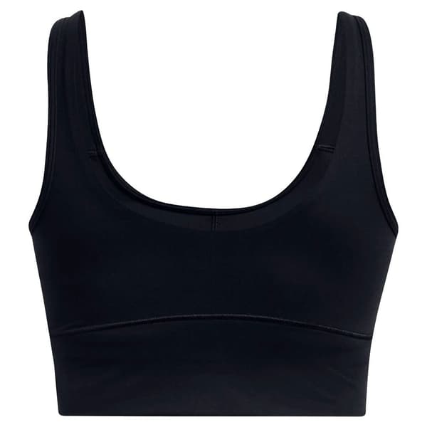 Under Armour Hihaton T-paita Meridian Fitted Crop Musta M Nainen