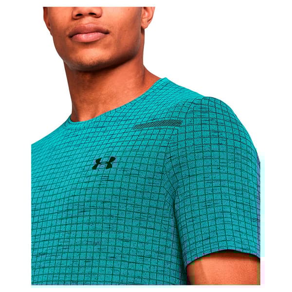 Under Armour Kortärmad T-shirt Seamless Vanish Grid S Man