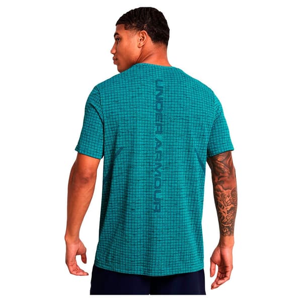 Under Armour Kortärmad T-shirt Seamless Vanish Grid S Man