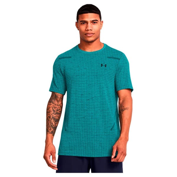 Under Armour Kortärmad T-shirt Seamless Vanish Grid S Man