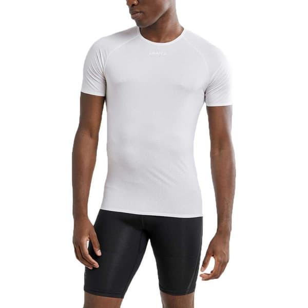 Craft Kortärmad T-shirt Pro Dry Nanoweight Vit M Man
