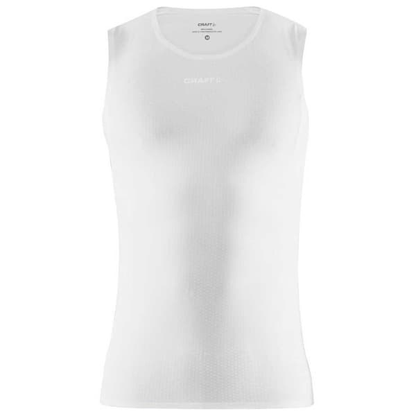 Craft Ärmlös T-shirt Pro Dry Nanoweight Vit L Man