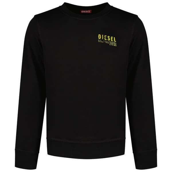 Diesel Sweatshirt Ginn K42 Sort XL Mand