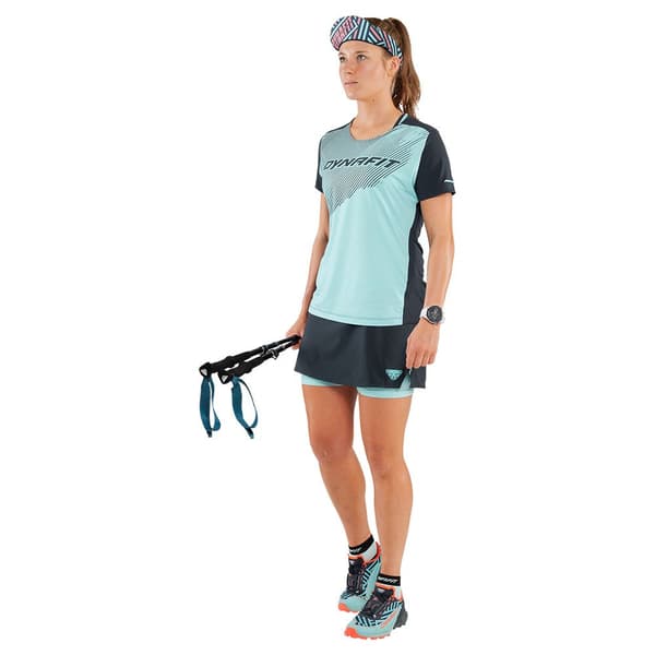 Dynafit Kortärmad T-shirt Alpine 2 Blå XS Kvinna