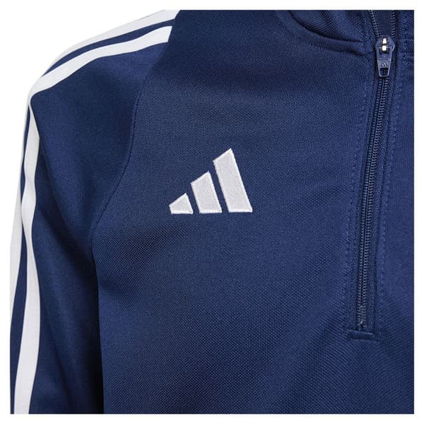 Adidas Halv Lynlå Sweatshirt Tiro24 5-6 Years Dreng