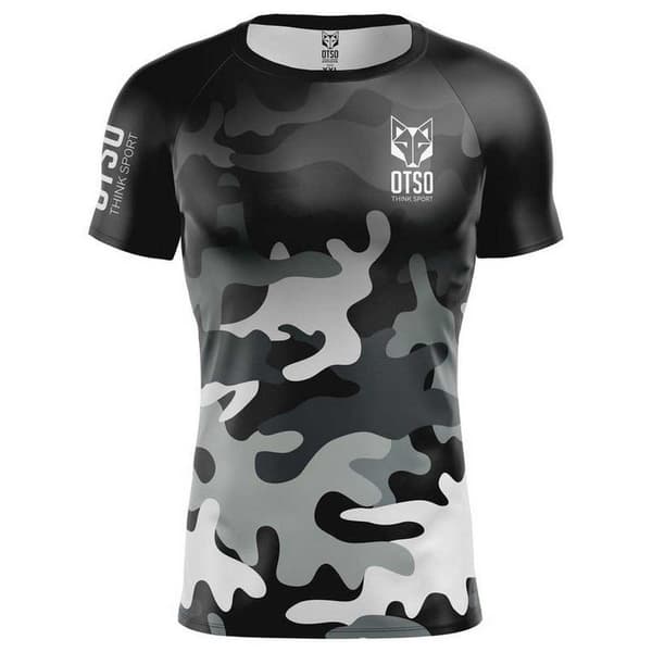 Otso Kort ærme T-shirt T-shirt Grå M Mand