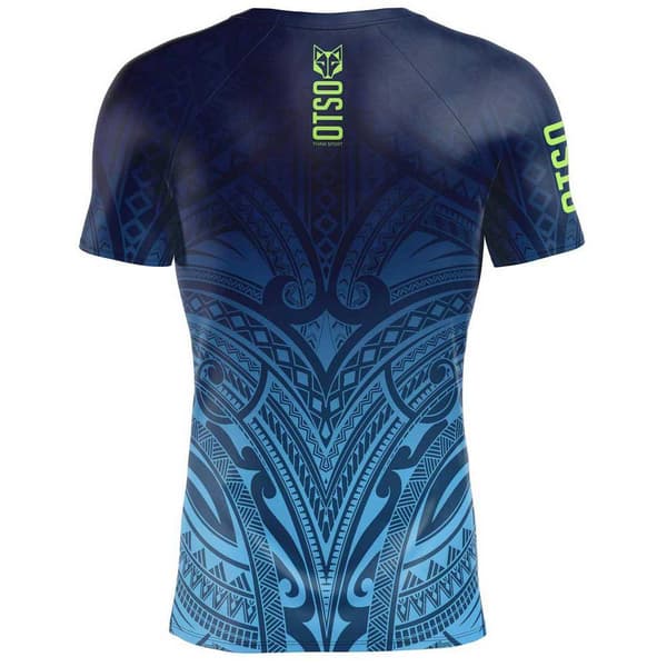 Otso Kort ærme T-shirt T-shirt Blå S Mand