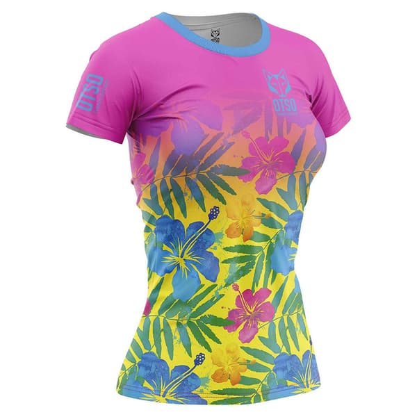 Otso Kortärmad T-shirt Rosa S Kvinna