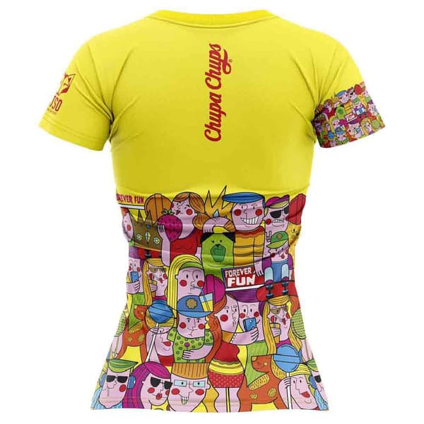 Otso Chupa Chups Forever Fun Short Sleeve T-shirt Flerfärgad S Kvinna