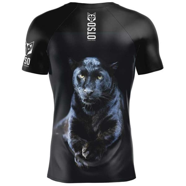 Otso Kort ærme T-shirt T-shirt Sort L Mand