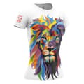 Miniatyrbild 1 av 3: Otso Kortärmad T-shirt Be A Lion Flerfärgad S Kvinna