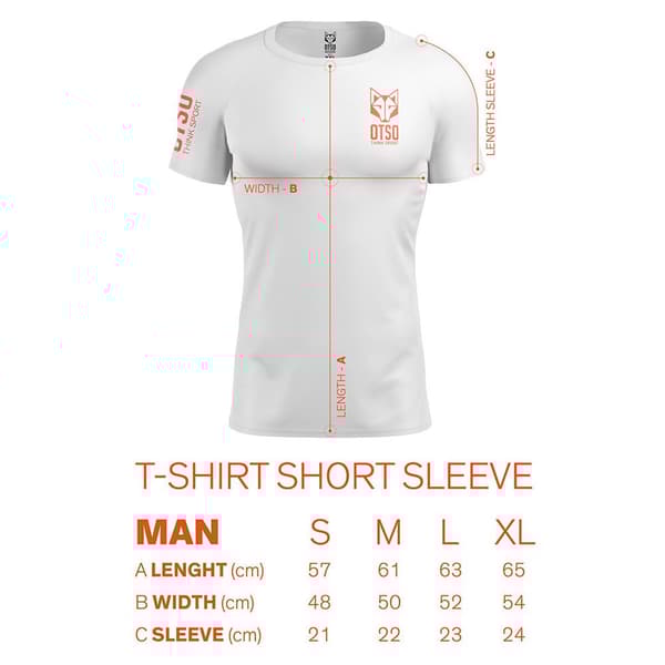 Otso Kortärmad T-shirt Samurai  L Man