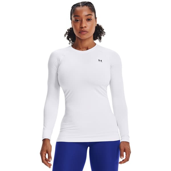 Under Armour Långärmad T-shirt Cg Authentics Crew Vit L Kvinna