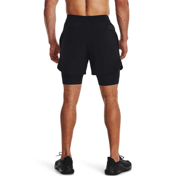 Under Armour Shortsit Peak Woven 2-in-1 Musta S Mies