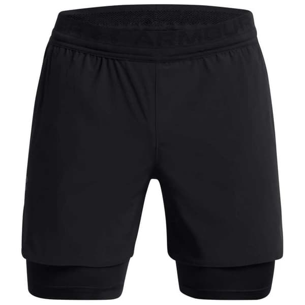 Under Armour Shorts Peak Woven 2-in-1 Svart L Man