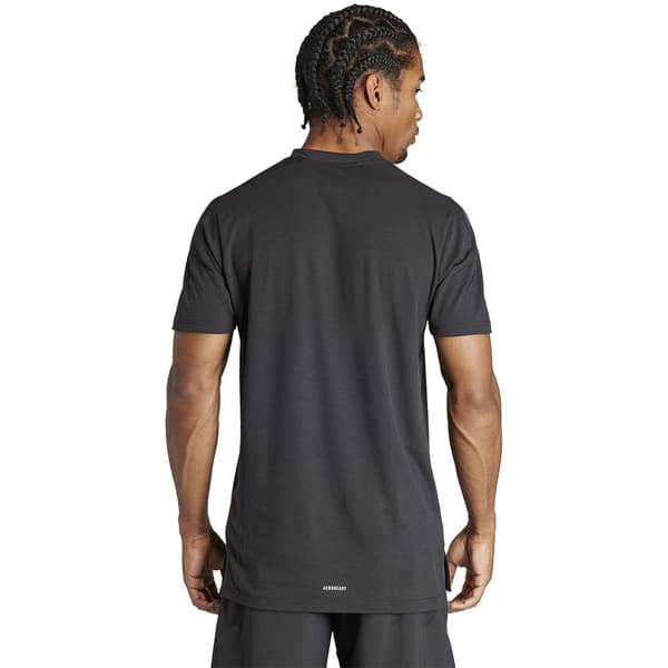 Adidas Kortärmad T-shirt Designed For Training Svart S Man