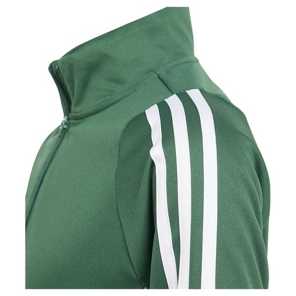 Adidas Tröja Med Halv Dragkedja Tiro24 Grönt 5-6 Years Pojke