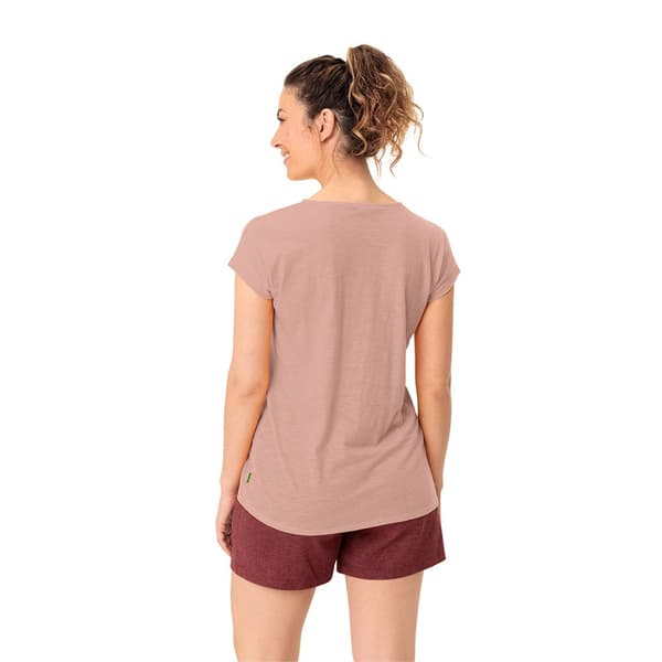 Vaude Kortärmad T-shirt Moja Iv Rosa 38 Kvinna