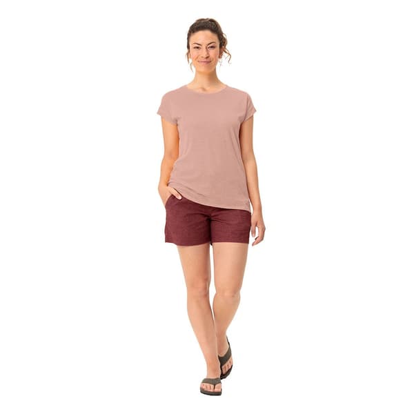 Vaude Kortärmad T-shirt Moja Iv Rosa 38 Kvinna