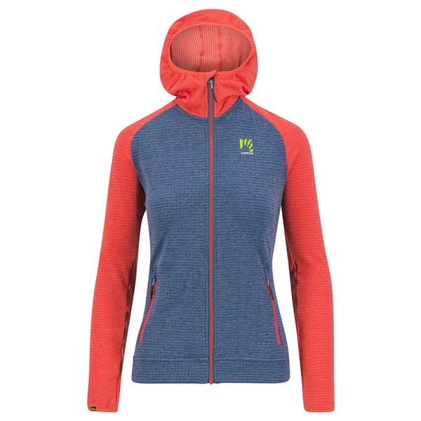 Karpos Sweatshirt Med Full Dragkedja Ambrizzola Röd,Blå S Kvinna