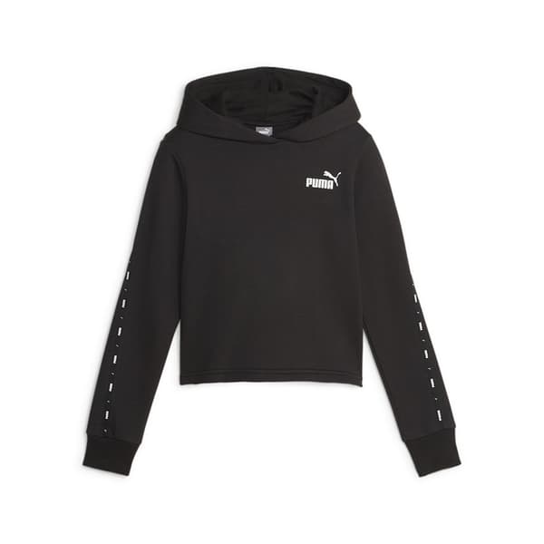 Puma Luvtröja Ess Tape Fl G Svart 9-10 Years Flicka