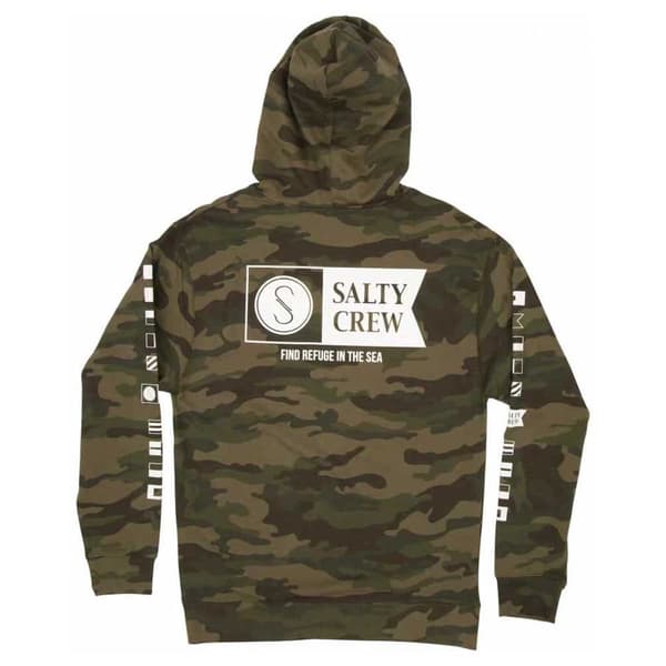 Salty Crew Huppari Alpha Vihreä,Ruskea XL Mies